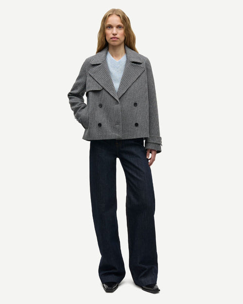 SAMARTA JACKET 15771 / GREY MEL. CH.