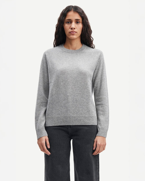BOSTON O-NECK 6304 / GREY MEL.