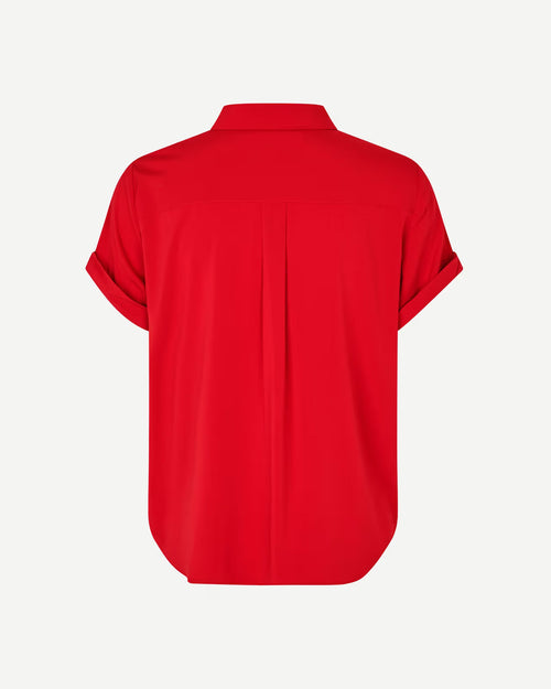 MAJAN SS SHIRT 9942 / HAUTE RED