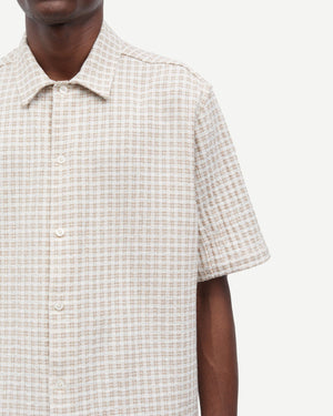 SAAYO X SHIRT 15571 / GREIGE CH.