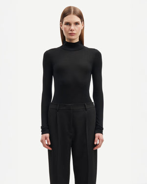 SADOU T-N T-SHIRT LS 15499 / BLACK