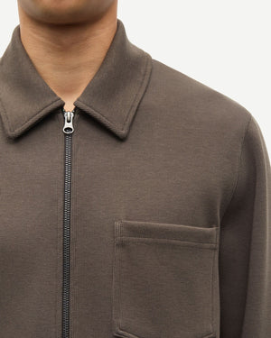 SAHANNES FULL ZIP 15509 / BLACK OLIVE