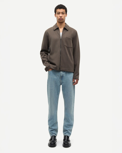 SAHANNES FULL ZIP 15509 / BLACK OLIVE