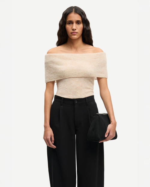 SAHARPER PLEAT TROUSERS 15790 / BLACK