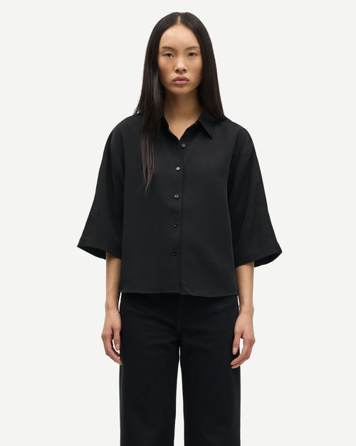 SAMARGOT SS SHIRT 15753 / BLACK