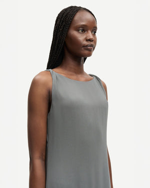 SAMIKA DRESS 15932 / GUNMETAL