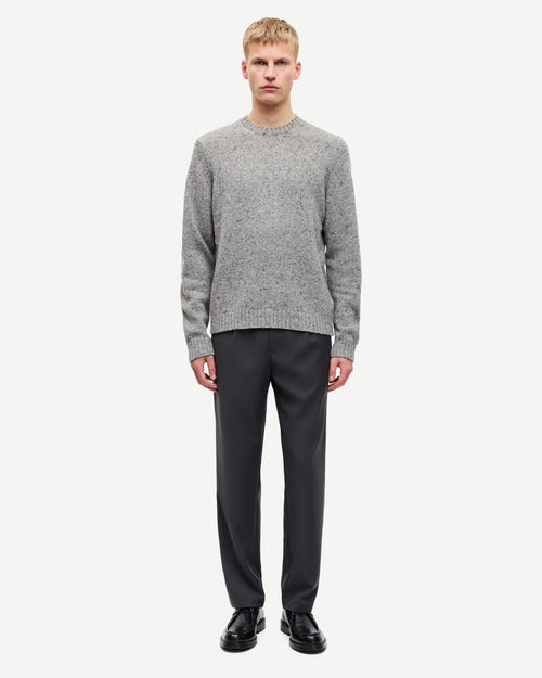 SANATANIEL SWEATER 15724 / GREY MEL.