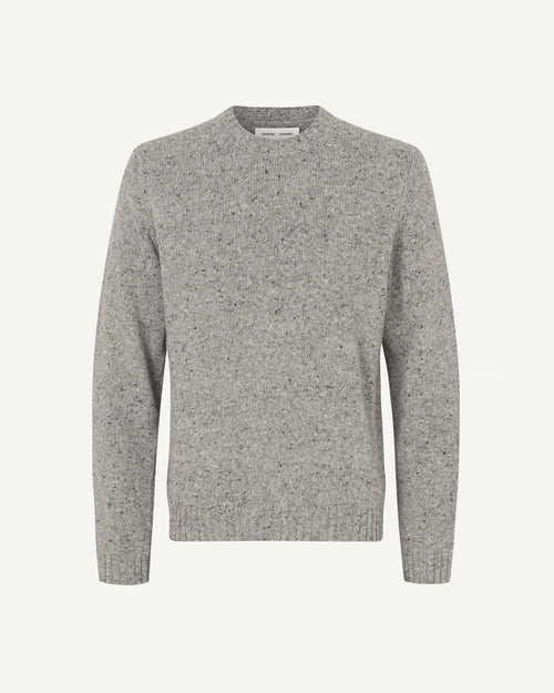 SANATANIEL SWEATER 15724 / GREY MEL.