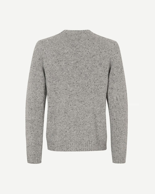 SANATANIEL SWEATER 15724 / GREY MEL.