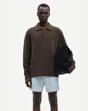 SANINO POLO 15179 / BLACK OLIVE