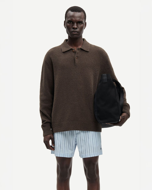 SANINO POLO 15179 / BLACK OLIVE