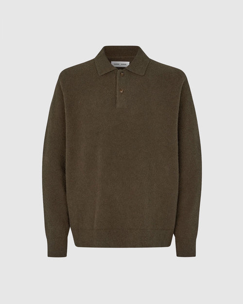 SANINO POLO 15179 / BLACK OLIVE