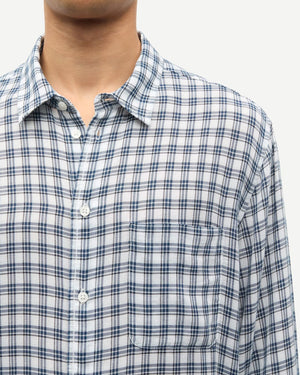 SARYAN J SHIRT 15566 / BLUE CH.