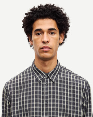 SARYAN X SHIRT 15707 / BLACK OYSTER CH.