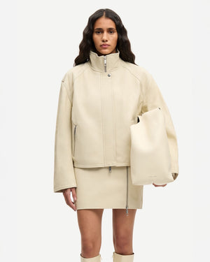 SATIA JACKET 15926 / BONE WHITE