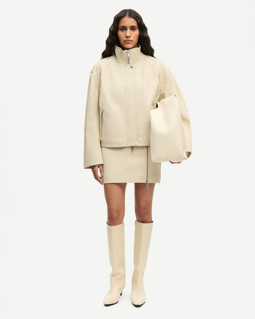 SATIA JACKET 15926 / BONE WHITE