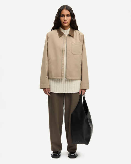 SAROBINSON JACKET 14265 / GREIGE