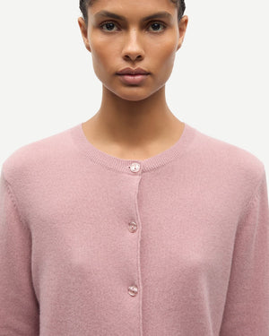SABOSTON CARDIGAN 6304 / ORCHID HAZE MEL.