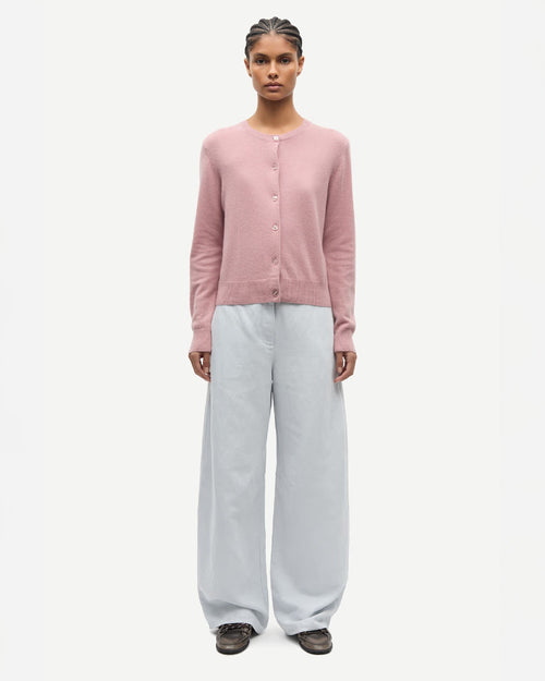 SABOSTON CARDIGAN 6304 / ORCHID HAZE MEL.