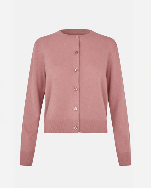 SABOSTON CARDIGAN 6304 / ORCHID HAZE MEL.