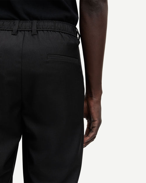 SANOAH FLEX TROUSERS 15969 / BLACK MEL.