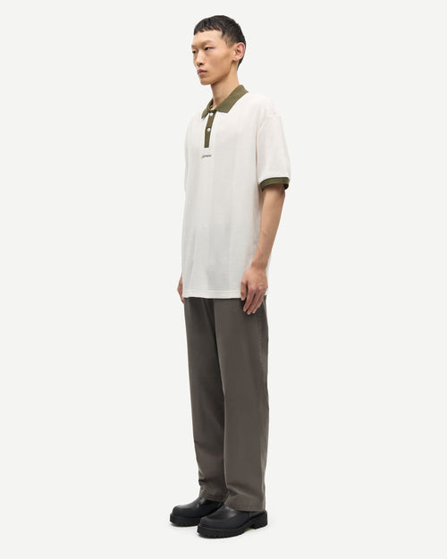 SANOAH FLEX TROUSERS 15717 / BLACK OLIVE