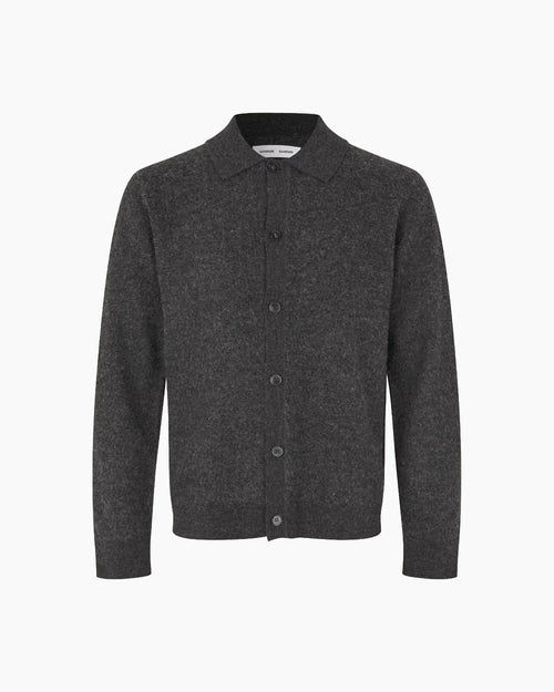 SARICHARD CARDIGAN 15561 / DARK GREY MEL.