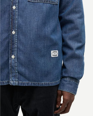 SARYAN O SHIRT 16195 / MID BLUE