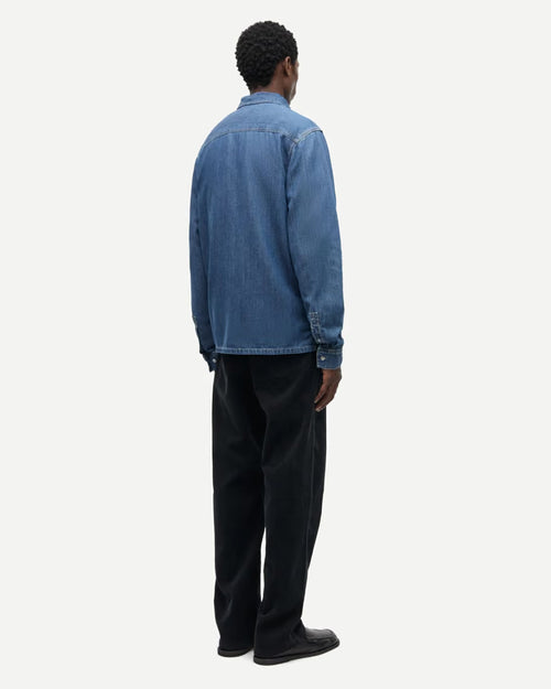 SARYAN O SHIRT 16195 / MID BLUE