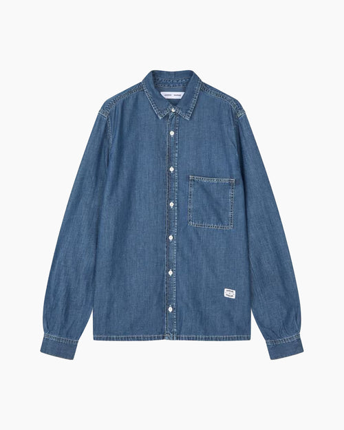 SARYAN O SHIRT 16195 / MID BLUE