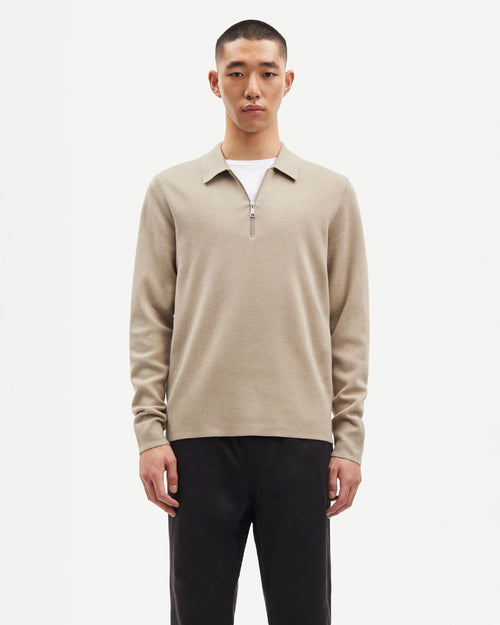 GUNA HALF ZIP 10490 / PURE CASHMERE