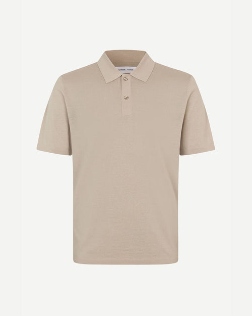 SAROWAN KNIT POLO 15477 / PURE CASHMERE