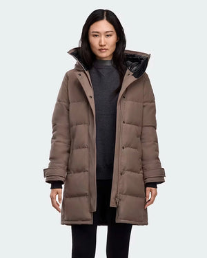 SHELBURNE PARKA / TAUPE GREY