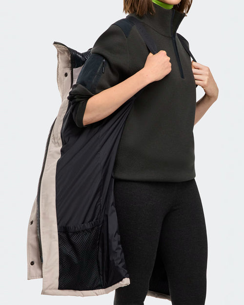 SHELBURNE PARKA / TAUPE GREY