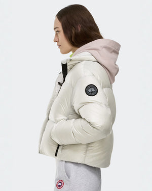 CYPRESS CROPPED PUFFER BLACK LABEL / SILVERBIRCH