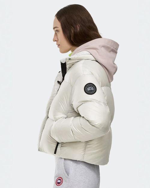 CYPRESS CROPPED PUFFER BLACK LABEL / SILVERBIRCH