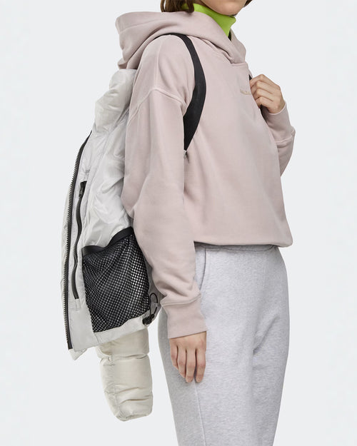 CYPRESS CROPPED PUFFER BLACK LABEL / SILVERBIRCH