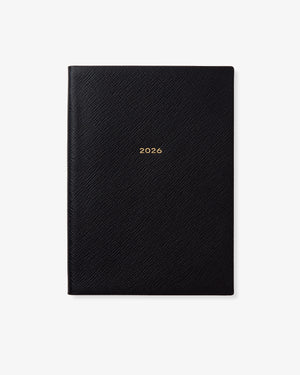 2026 PANAMA SOHO WEEKLY DIARY / BLACK