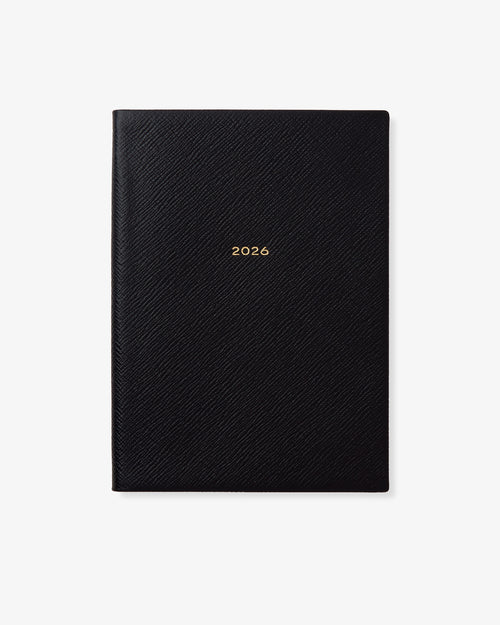 2026 PANAMA SOHO WEEKLY DIARY / BLACK