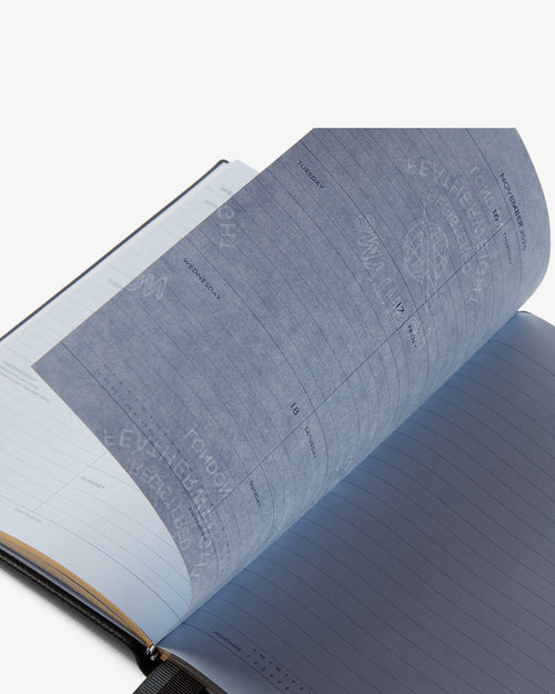 2026 PANAMA SOHO WEEKLY DIARY / BLACK