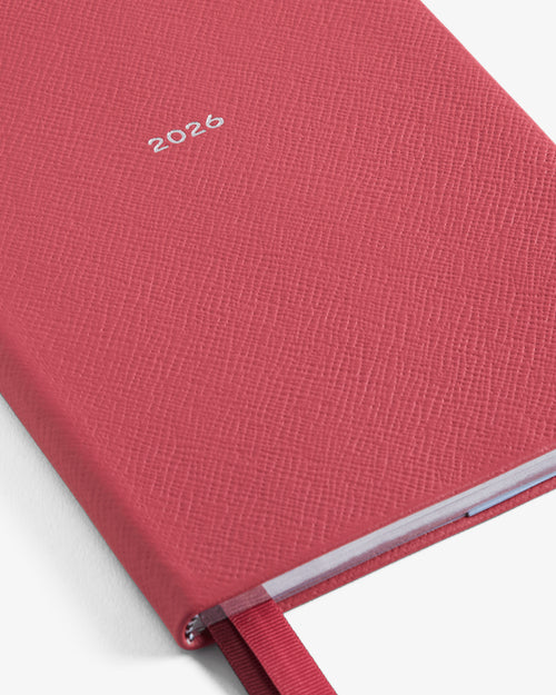 2026 PANAMA SOHO WEEKLY DIARY / RASPBERRY