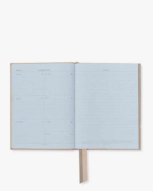 2026 PANAMA SOHO WEEKLY DIARY / SANDSTONE