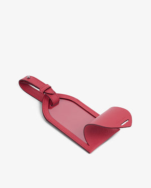 PANAMA LUGGAGE TAG / RASPBERRY