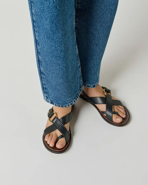 FLORENCE SANDALS / BLACK