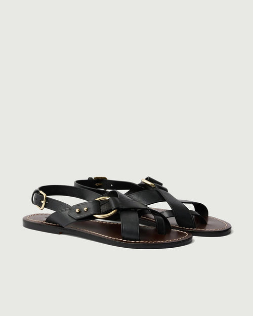 FLORENCE SANDALS / BLACK