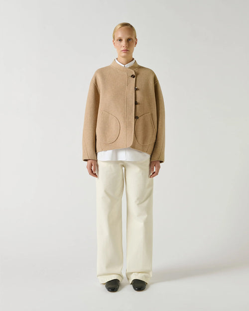 WINDSOR COAT / BEIGE CHINE
