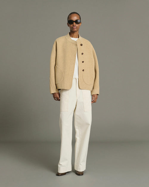WINDSOR COAT / BEIGE CHINE