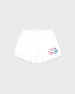 NY MOTION DISCO SHORT / WHITE