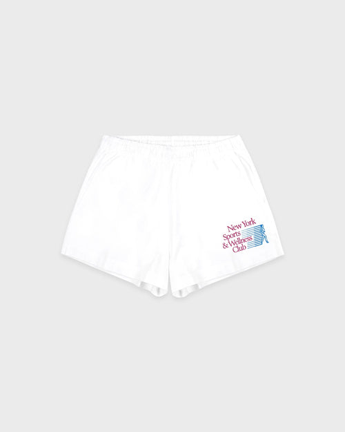 NY MOTION DISCO SHORT / WHITE