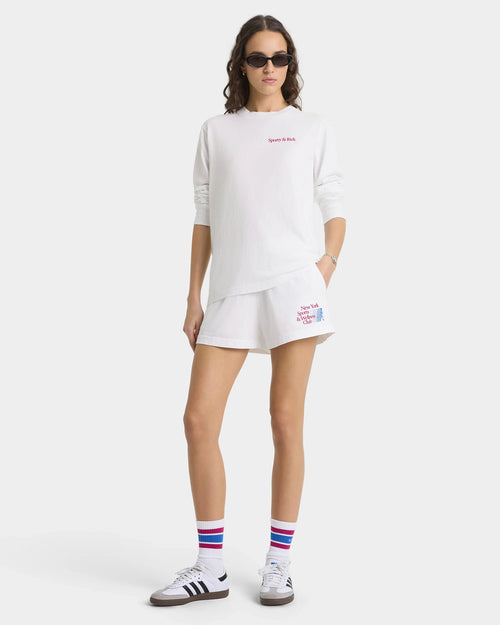 NY MOTION DISCO SHORT / WHITE